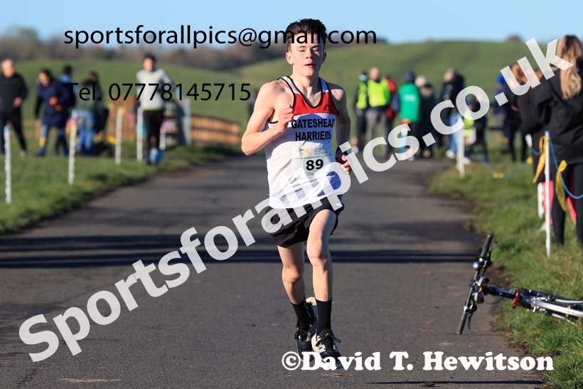 Mens and Womens under-17s and under-20s 2023 Heaton Memorial 10k Road Race, Newcastle Town Moor, Newcastle.  Photo: David T. Hewitson/Sports for All Pics